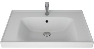 Мебельная раковина Dreja Грейс 70см белый 00000010735